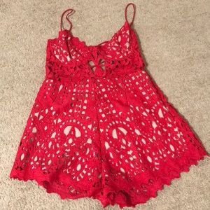 Red Romper